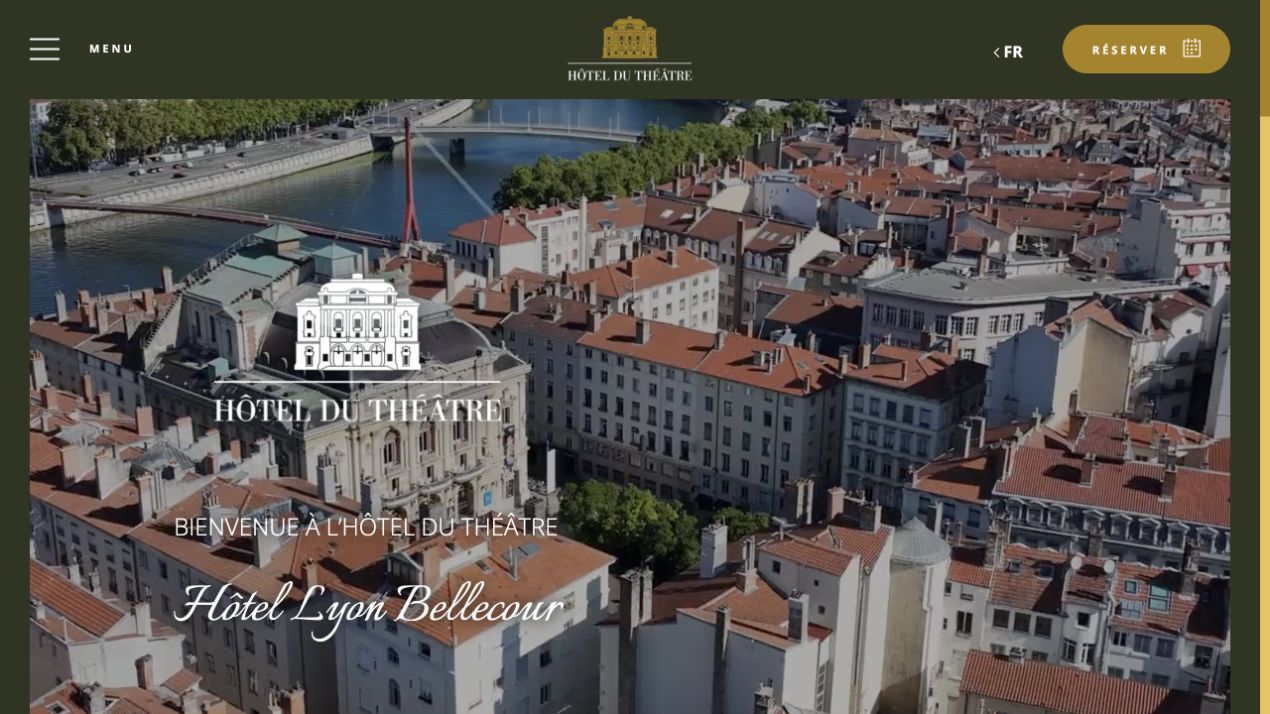 Capture du site de Hôtel du Théâtre