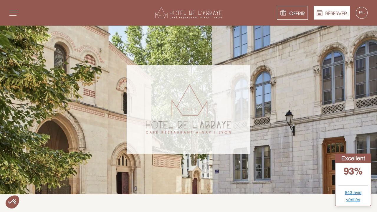 Capture du site de Hôtel de l’Abbaye