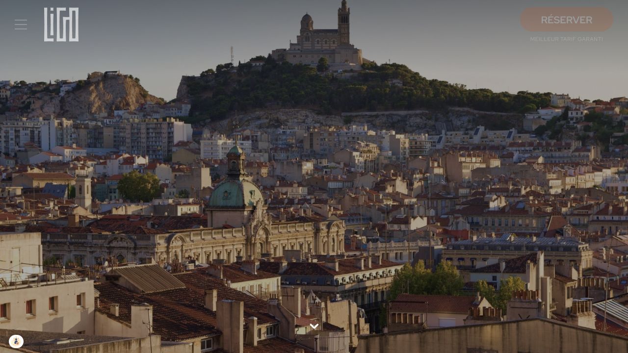 Capture du site de Hôtel Ligo